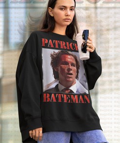 American Horror Film Sweater | Patrick Bateman Sweatshirt | Paul Allen Psycho Vintage Shirt