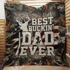 American Hunting Dad's Flag Quilt Bedding Set