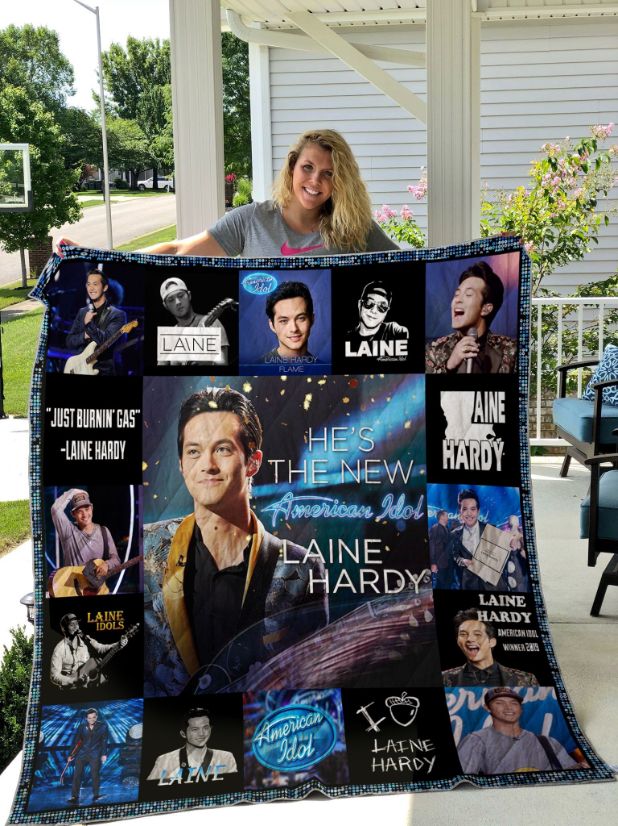 American Idol's Laine Hardy Inspired Quilt Bedding Set for Music Fans