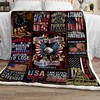 American Patriot Sofa Blanket - Show Your Love for Your Country