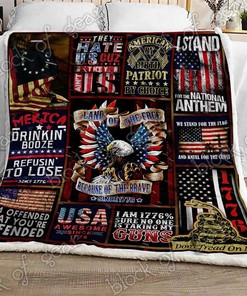 American Patriot Sofa Blanket - Show Your Love for Your Country