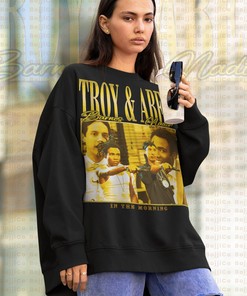 American Sitcom Troy & Abed Sweatshirt | In The Morning Tee | Vintage Retro 90s Shirt | Movie Fans Gifts