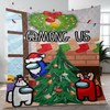 Among Us Gift For Fan, Among Us Christmas Quilt Blanket - Impostor Among Us for Fans