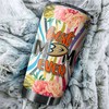 Anaheim Ducks NHL Tumbler - Flowers for the Best Mom Ever, She Deserves It