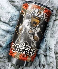 Anaheim Ducks NHL Tumbler - I Am Groot and Need My Drink, Just Like You