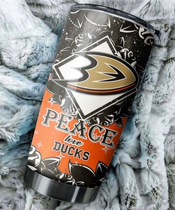 Anaheim Ducks NHL Tumbler with Patriotic Motif - Perfect for Sports Fans