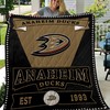 Anaheim Ducks Quilt Bedding Set - Perfect for NHL Fans