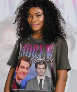 Andrew Garfield Homage T-Shirt with Vintage Flair for Fan and Merch Gifts