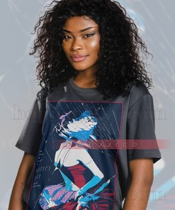 Anime Homage Fan Gift - Retro Perfect Blue Mima Kirigoe Shirt with Satoshi Kon Fan Design