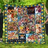 Anime One Piece Quilt Blanket Fan Gift Idea for King Bed Set