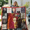 Annie Lennox Fan Quilt Bedding Set with Iconic Album Prints