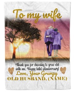 Anniversary Custom To My Wife Personalized Quilt Bedding Set for Wife From Husband Birthday