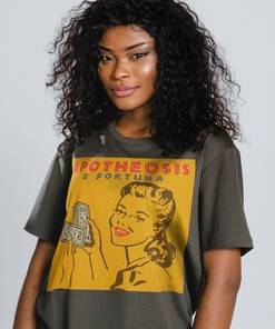 Apotheosis Of Fortuna Unisex Shirt featuring a funny meme shirt with vintage Latin proverb and a Phalanx reference
