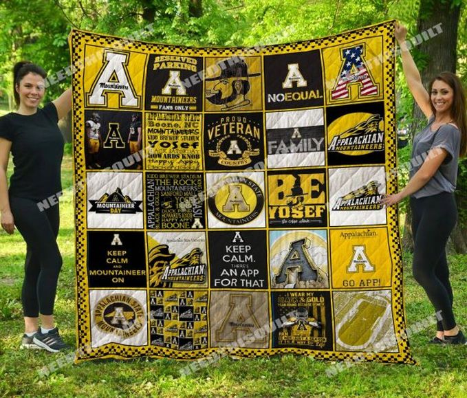 Appalachian State Mountaineers Collection Quilt Bedding Set - Perfect for Fans