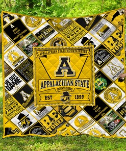 Appalachian State Mountaineers Quilt Blanket LC2 - Perfect for Sports Fans
