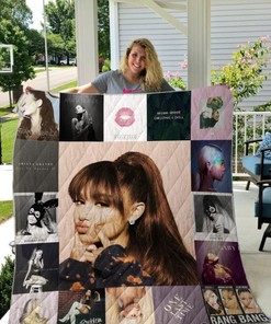 Ariana Grande Quilt Blanket - Thank U, Next for Fans