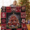 Arizona Coyotes Christmas Tree Quilt Bedding Set with Hockey Design