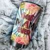 Arizona Diamondbacks Best Mom Ever Flower MLB Tumbler with Blooming Style