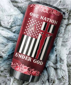 Arizona Diamondbacks MLB Tumbler - One Nation Under God Design for Baseball Fans