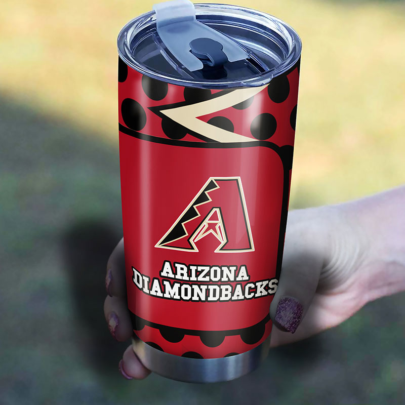 Arizona Diamondbacks MLB Tumbler for Fanatics with personalized MLB logo