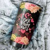 Arizona Diamondbacks MLB Tumbler with Cool Flower Design - Perfect Gift for Moms who Love Baseball