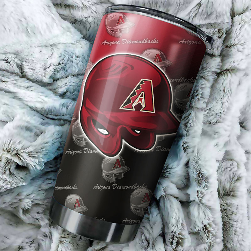 Arizona Diamondbacks MLB Tumbler with funny dog quote for animal lovers and personalized design - Image 2