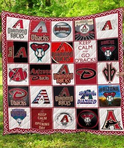 Arizona Diamondbacks Quilt Bedding Set LC4 DUP - For Fans of the Baseball Team