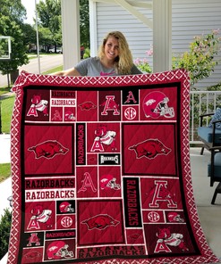 Arkansas Razorbacks Collected NCAA Quilt Bedding Set