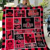 Arkansas State Red Wolves Quilt Blanket - NCAA Officially Licensed Red Wolves Bedding