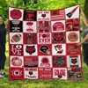 Arkansas State Red Wolves We Are NCAA Quilt Bedding Set - Perfect for Dedicated Red Wolves Fans