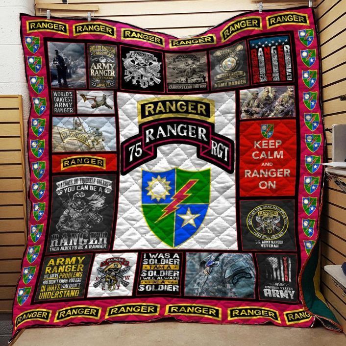 Army Ranger Veteran Quilt: A Tribute to Courage