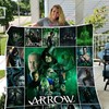 Arrow TV Series Quilt Blanket for Fans of Arrow