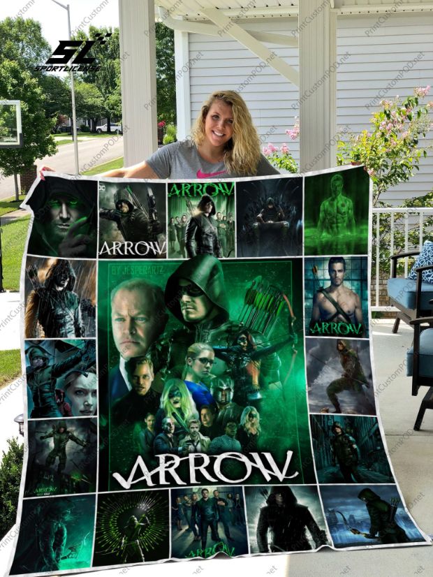Arrow TV Series Quilt Blanket for Fans of Arrow