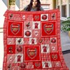 Arsenal Quilt Bedding Set for Soccer Fans