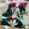 Asuna Sword Art Best Seller Fleece Blanket Gift For Fan, Premium Comfy Sofa Throw Blanket Gift for Anime Lovers