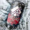 Atlanta Braves MLB Tumbler - Peace and Love Edition