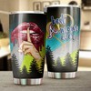 Atlanta Braves MLB Tumbler for Best Moms Ever with beautiful sunflower design and MLB logo