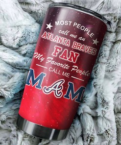 Atlanta Braves MLB Tumbler for Moms with Personalized Touch and MLB Logo