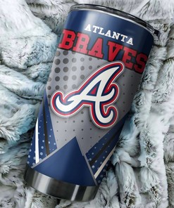 Atlanta Braves MLB Tumbler with Unique Design for Baseball Lovers