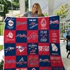 Atlanta Braves Quilt Bedding Set - A Vintage Look for MLB Fans