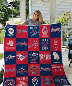 Atlanta Braves Quilt Bedding Set - A Vintage Look for MLB Fans