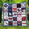 Atlanta Braves Quilt Blanket - Perfect for MLB Fans