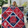 Atlanta Braves The Braves EST 1996 Quilt Blanket for Sports Fans