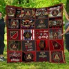 Atlanta United Fc Quilt Blanket DUP with Soccer Theme