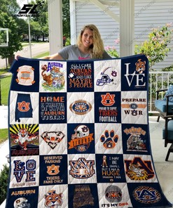 Auburn Tigers Quilt Blanket To Add Team Vibe To Your Room