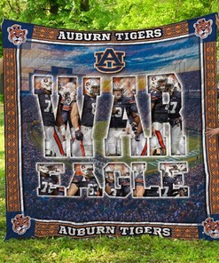 Auburn Tigers Quilt Blanket To Celebrate Team's Victories