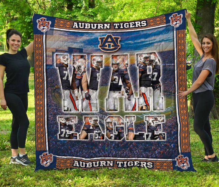 Auburn Tigers Quilt Blanket To Celebrate Team's Victories