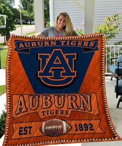 Auburn Tigers Quilt Blanket To Keep You Warm In Style