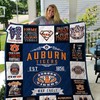 Auburn Tigers Quilt Blanket With Unique Design
