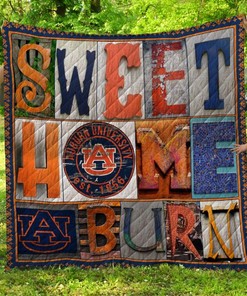 Auburn Tigers Quilted Bedding Set For Dedicated Fans